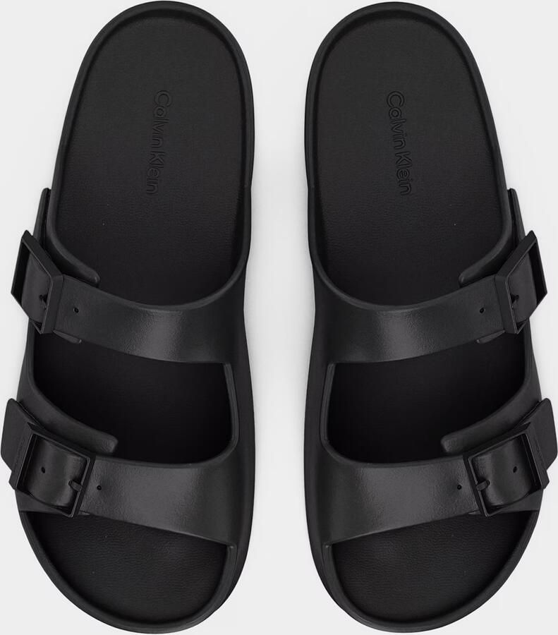 Calvin Klein Muiltjes 'Double Strap EVA' zwart - Foto 5