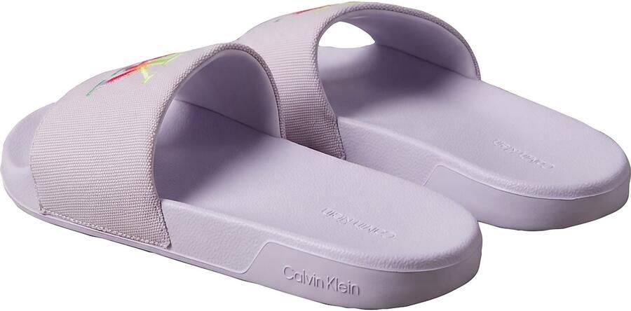 Calvin Klein Muiltjes 'Essential' groen lichtlila oranje magenta - Foto 2