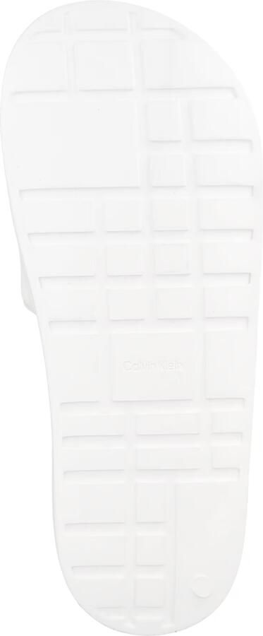 Calvin Klein Muiltjes 'Monologo' lichtbeige grijs wit - Foto 3