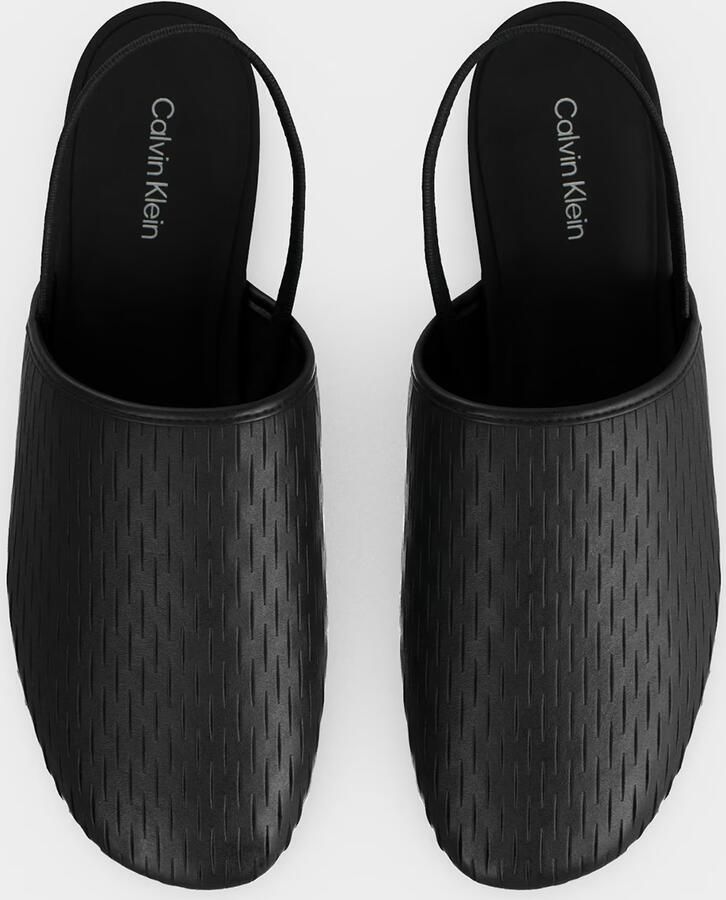 Calvin Klein Muiltjes 'Slingback' zwart - Foto 3