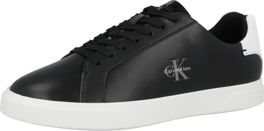 Calvin Klein Sneakers laag basaltgrijs zwart wit