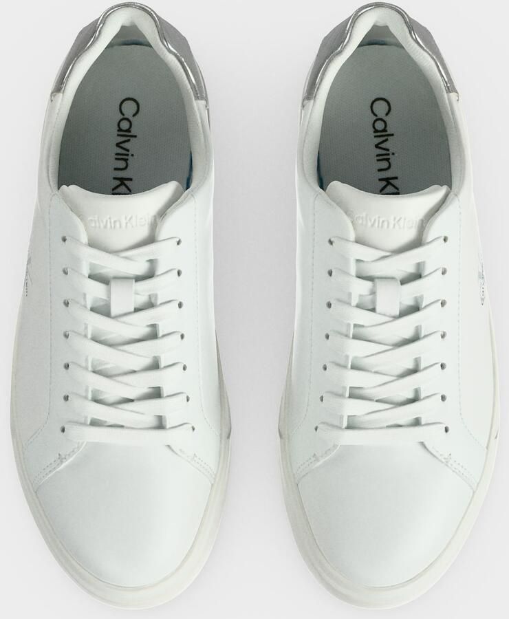 Calvin Klein Sneakers laag basaltgrijs zwart wit - Foto 5