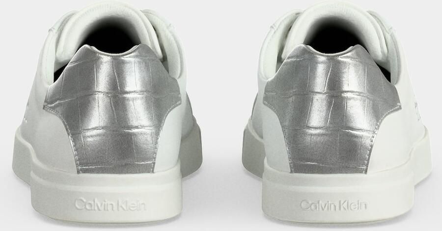 Calvin Klein Sneakers laag basaltgrijs zwart wit - Foto 4