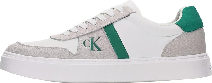 Calvin Klein Sneakers laag 'Baseline' grasgroen wit