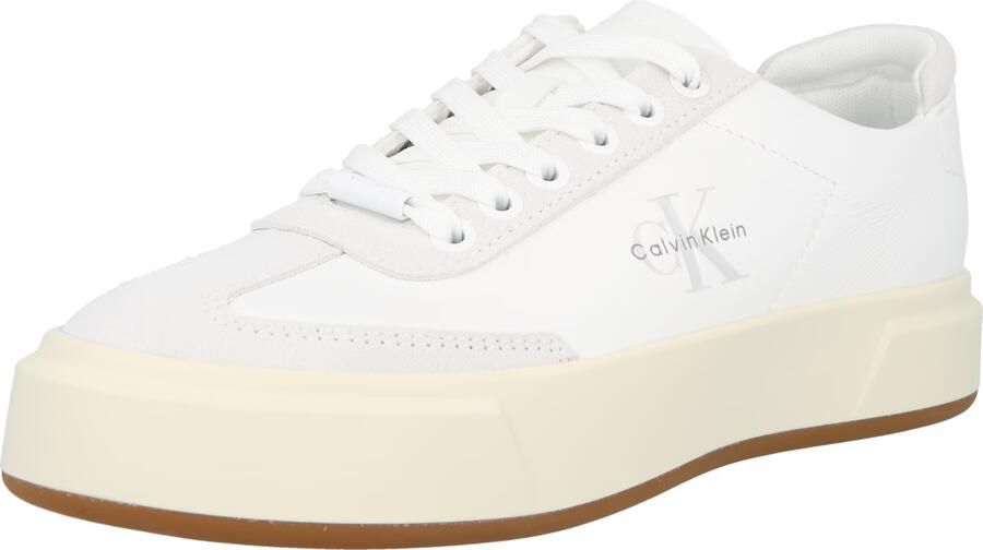 Calvin Klein Sneakers laag 'BASKET' lichtgrijs wit