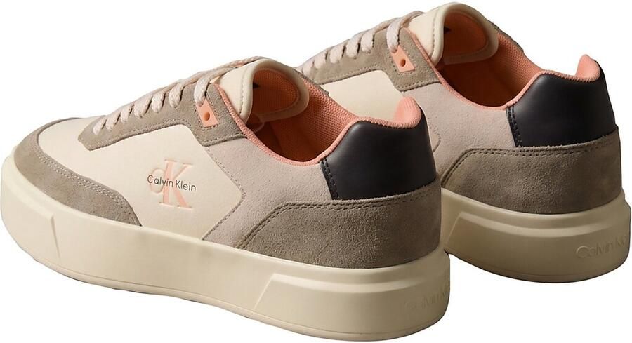 Calvin Klein Sneakers laag beige bruin pink - Foto 5