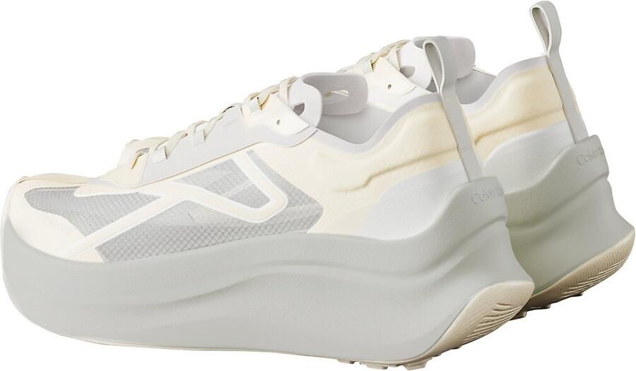 Calvin Klein Sneakers laag beige grijs - Foto 4