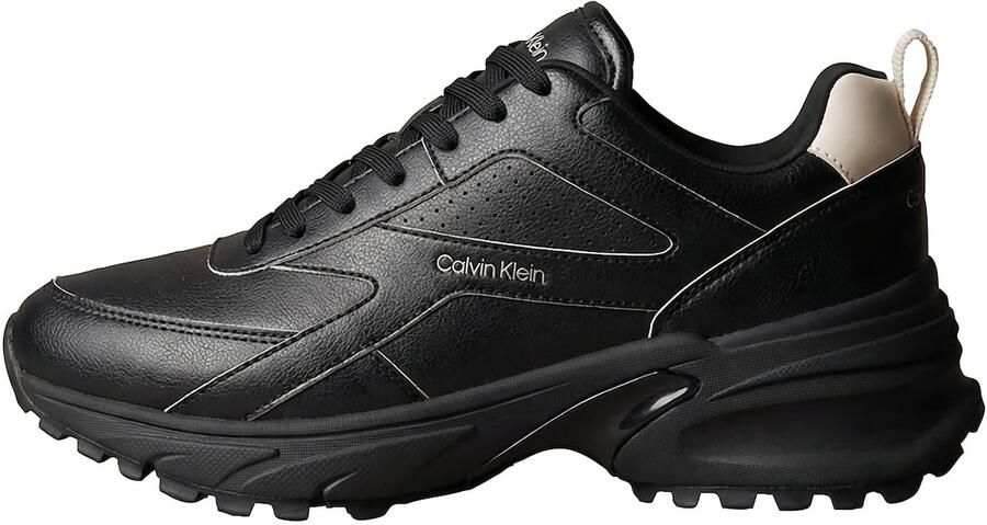 Calvin Klein Sneakers laag beige zwart