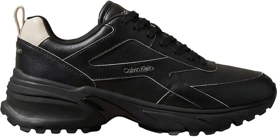 Calvin Klein Sneakers laag beige zwart - Foto 6