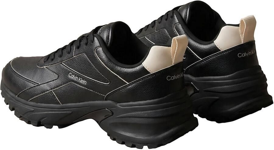 Calvin Klein Sneakers laag beige zwart - Foto 5