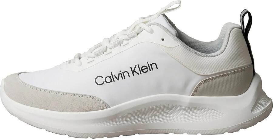 Calvin Klein Sneakers laag beige zwart wit