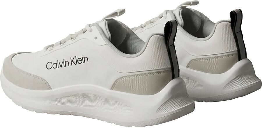 Calvin Klein Sneakers laag beige zwart wit - Foto 6