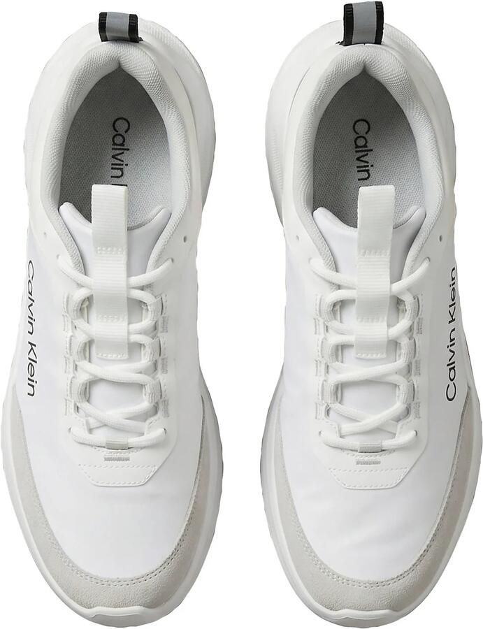 Calvin Klein Sneakers laag beige zwart wit - Foto 2
