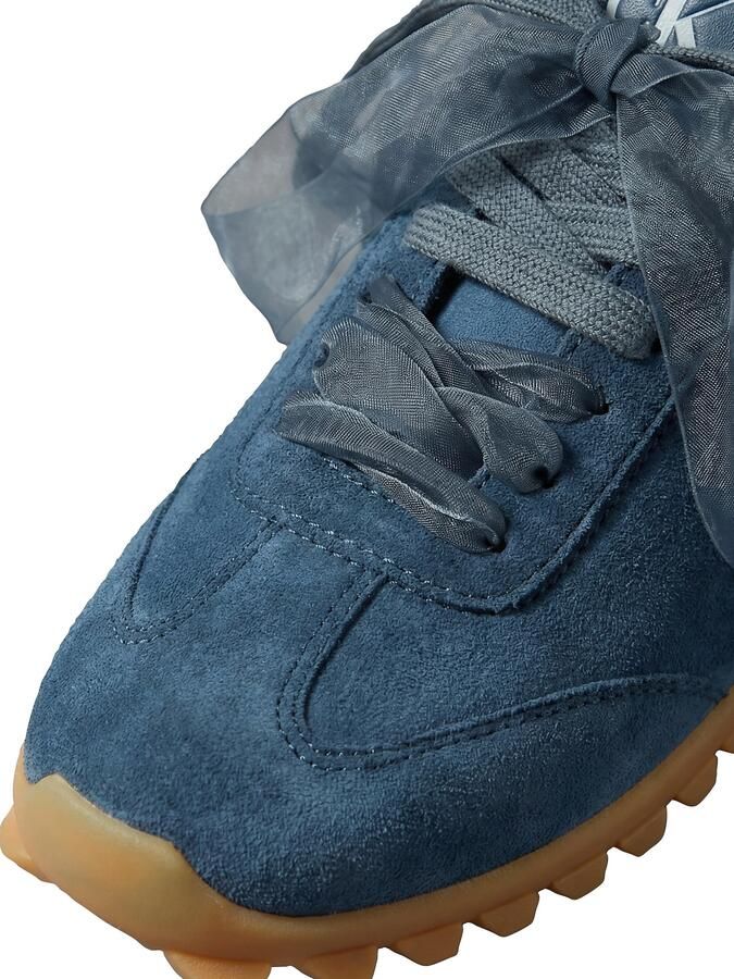 CK Calvin Klein Sneakers van suède met twee veters - Foto 5