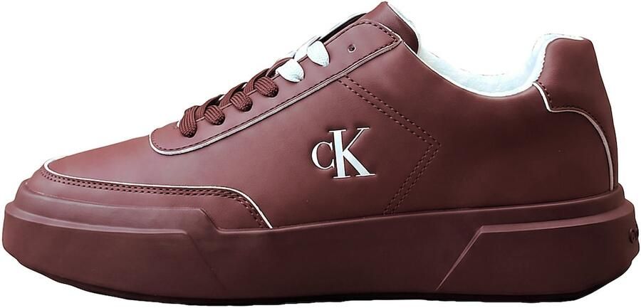 Calvin Klein Sneakers laag bordeaux