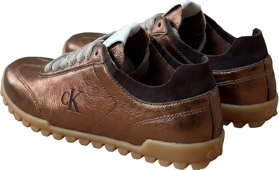 Calvin Klein Sneakers laag bruin - Foto 4