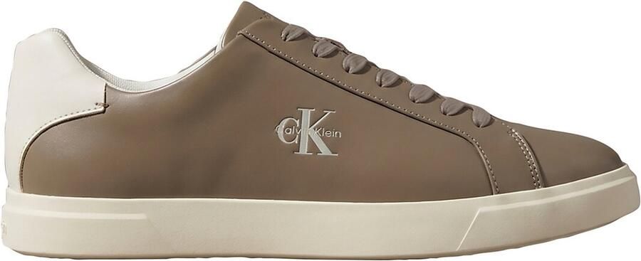Calvin Klein Sneakers laag bruin natuurwit - Foto 6