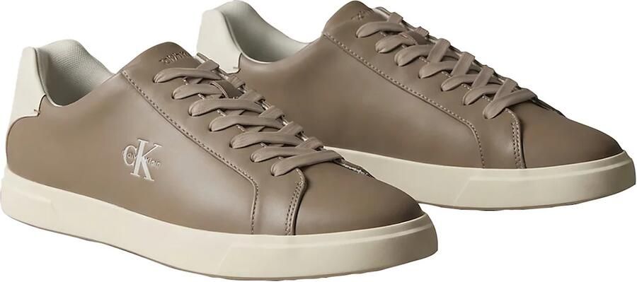 Calvin Klein Sneakers laag bruin natuurwit - Foto 5