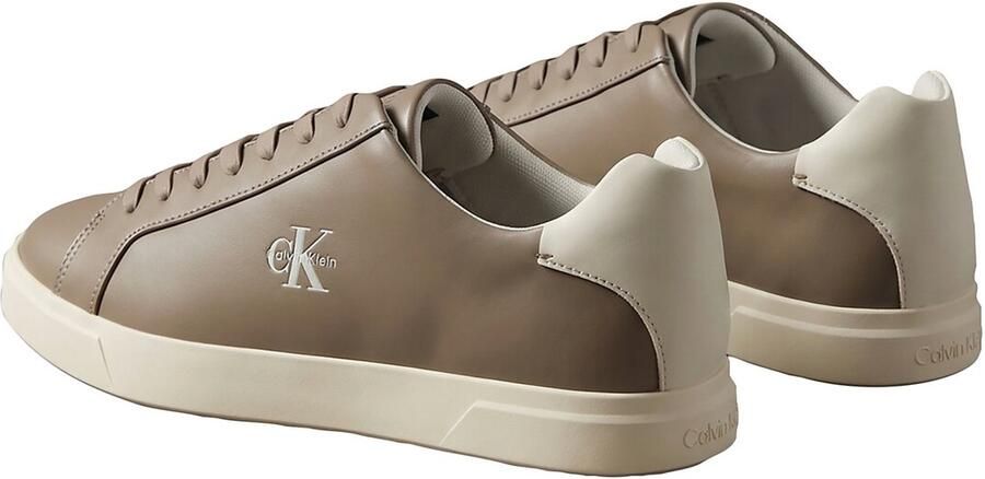 Calvin Klein Sneakers laag bruin natuurwit - Foto 4
