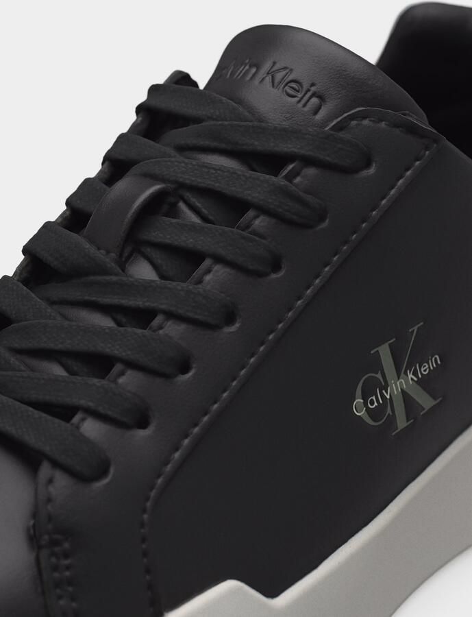 Calvin Klein Sneakers laag 'Chunky Cupsole' kaki zwart wit - Foto 5