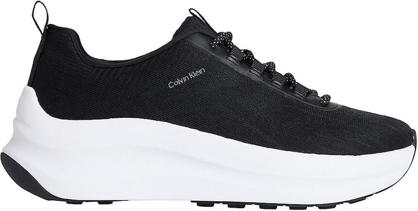 Calvin Klein Sneakers laag 'Chunky' zwart