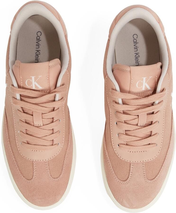 Calvin Klein Sneakers CLASSIC CUPSOLE LOW MIX MG WN veterschoenen vrijetijdsschoen lage schoen met logo-opschrift aan de zijkant - Foto 2