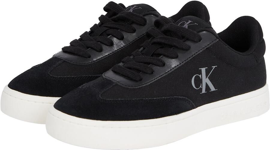 Calvin Klein Sneakers CLASSIC CUPSOLE LOW MIX MG WN veterschoenen vrijetijdsschoen lage schoen met logo-opschrift aan de zijkant - Foto 3
