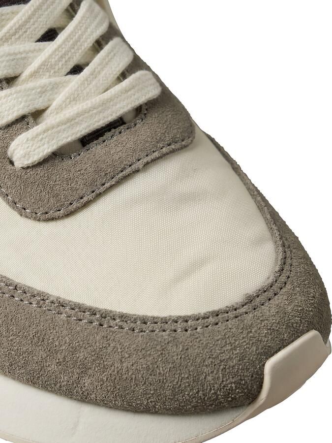 CK Calvin Klein Sneakers van mix van leer en nylon met gestikt logo - Foto 3