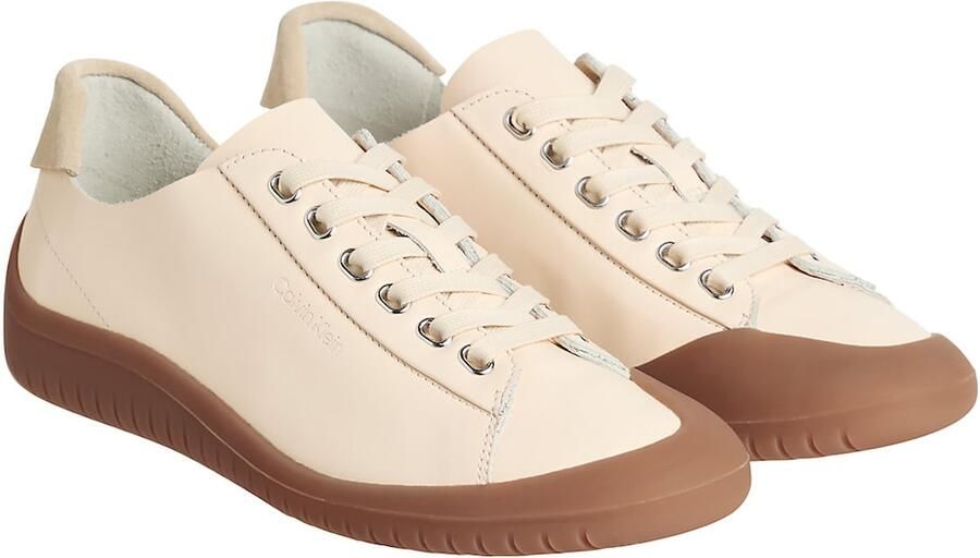 Calvin Klein Sneakers laag crème donkerbeige - Foto 5