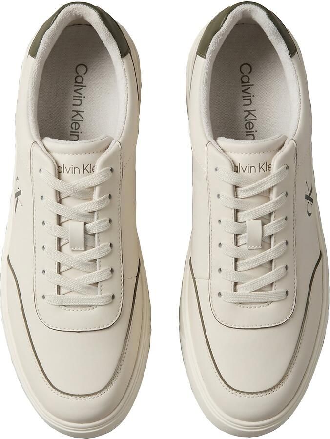 Calvin Klein Sneakers laag crème donkergroen - Foto 3