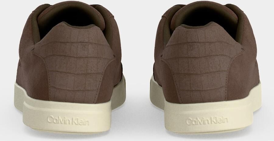Calvin Klein Sneakers laag donkerbruin - Foto 4