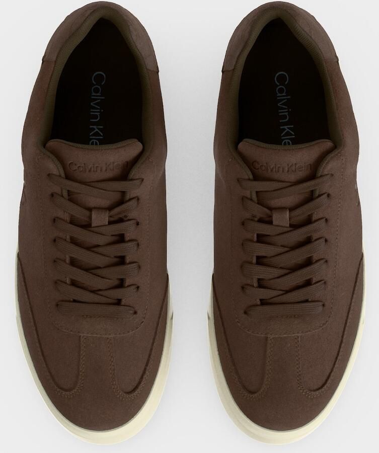 Calvin Klein Sneakers laag donkerbruin - Foto 3