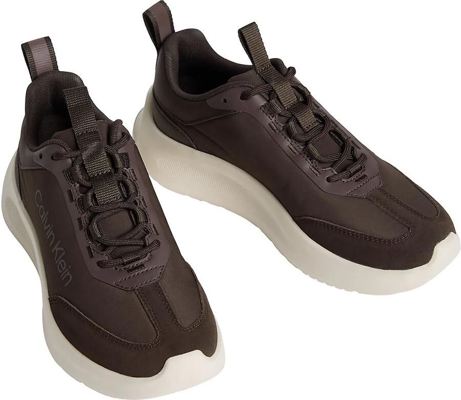 Calvin Klein Sneakers laag donkerbruin - Foto 2