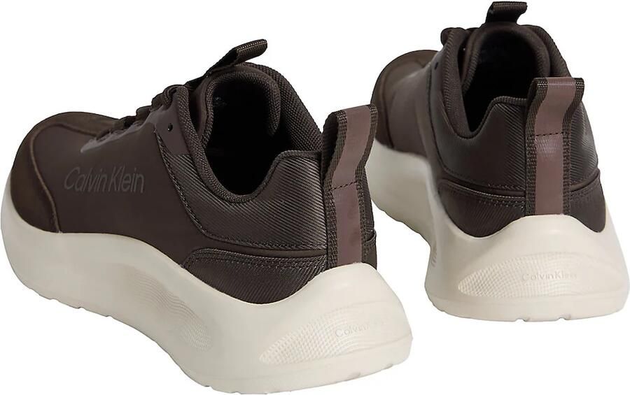 Calvin Klein Sneakers laag donkerbruin - Foto 4