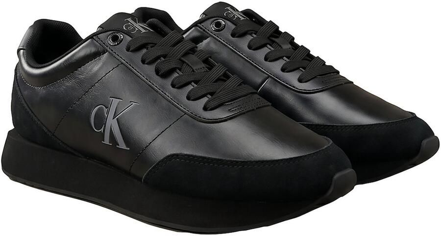 Calvin Klein Sneakers laag donkergrijs zwart - Foto 4