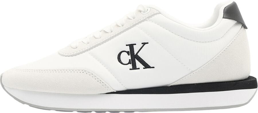Calvin Klein Sneakers laag 'ESS' zwart wit