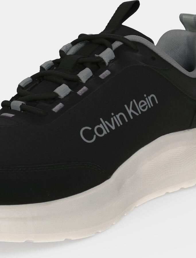 Calvin Klein Sneakers laag 'Essential Lightweight Runner' grijs zwart - Foto 3
