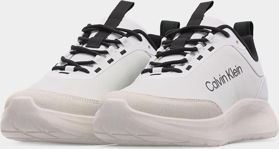 Calvin Klein Sneakers laag 'Essential Lightweight Runner' taupe zwart wit - Foto 5