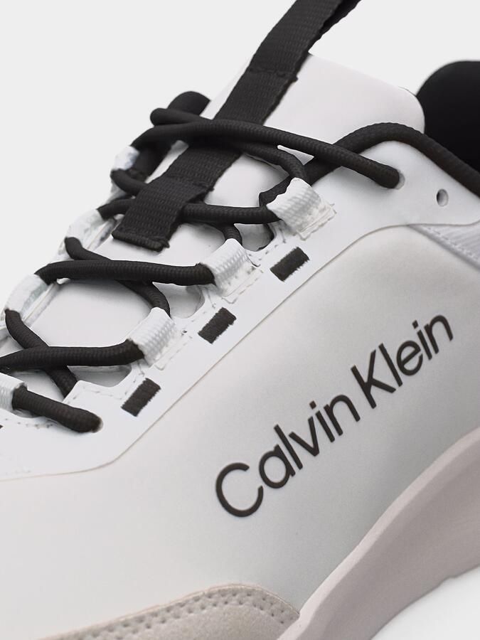 Calvin Klein Sneakers laag 'Essential Lightweight Runner' taupe zwart wit - Foto 3