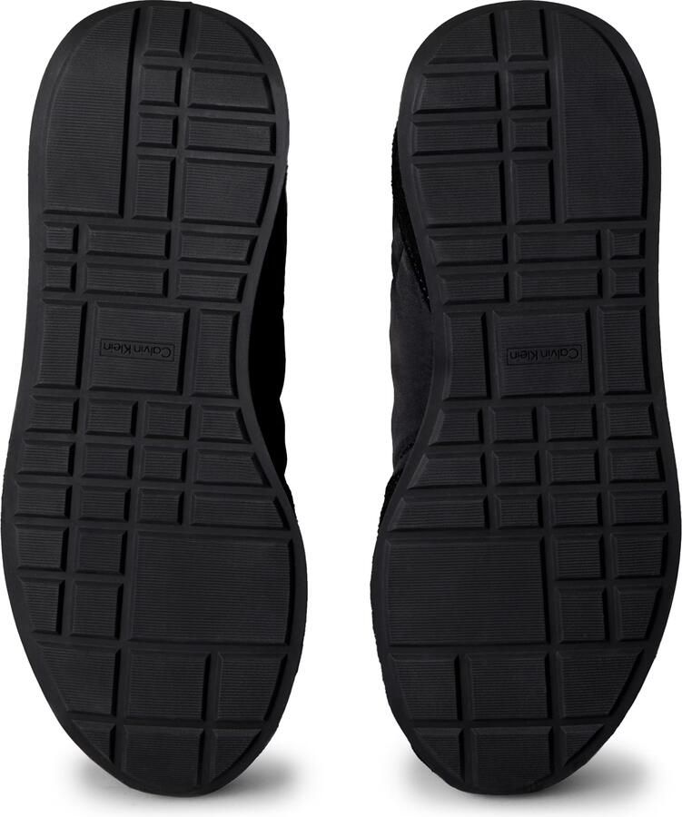Calvin Klein Sneakers laag 'Essential Retro Mixed Texture' zwart wit - Foto 2