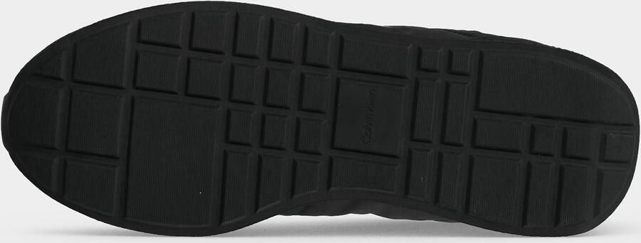 Calvin Klein Sneakers laag 'Essential Retro Mixed Texture' zwart wit - Foto 12