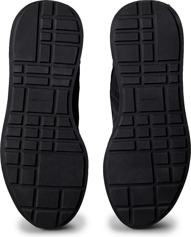 Calvin Klein Sneakers laag 'Essential Retro Mixed Texture' zwart wit - Foto 6