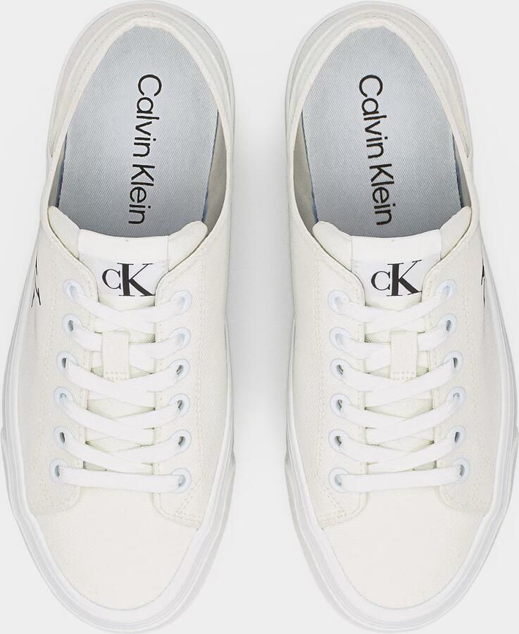 Calvin Klein Sneakers laag 'Flatform' zwart offwhite - Foto 3
