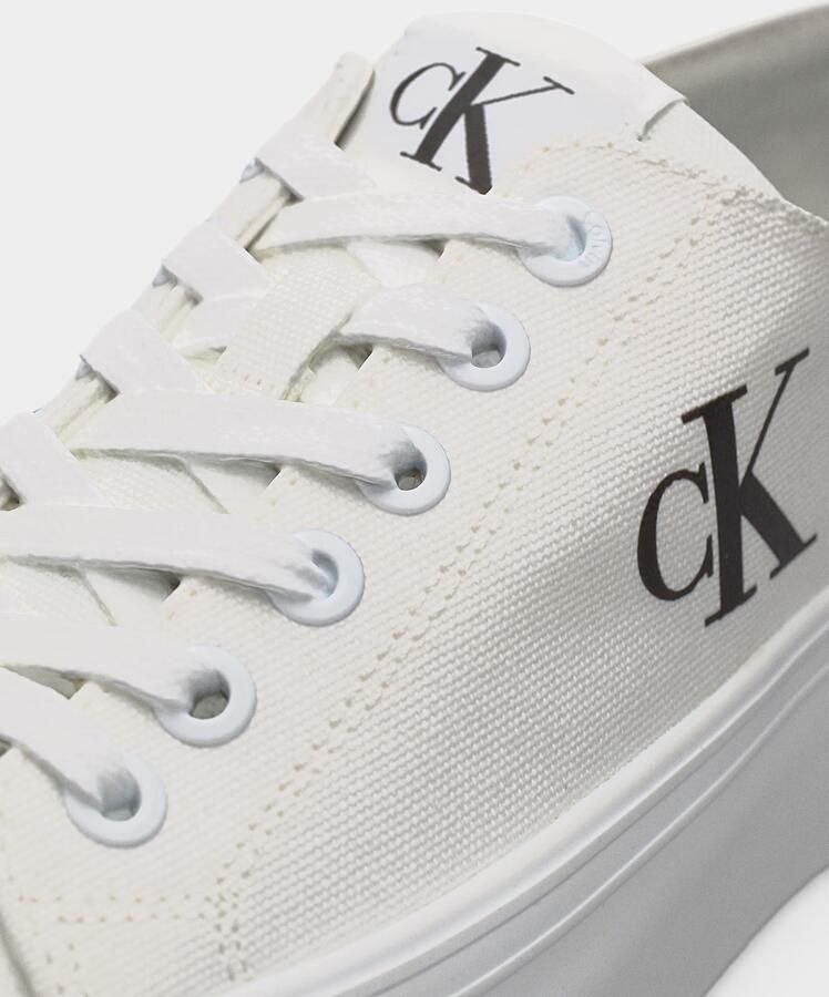 Calvin Klein Sneakers laag 'Flatform' zwart offwhite - Foto 2