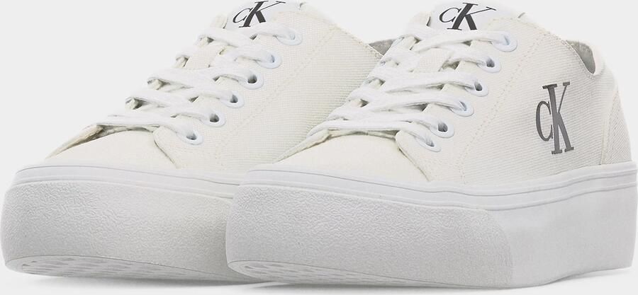 Calvin Klein Sneakers laag 'Flatform' zwart offwhite - Foto 5