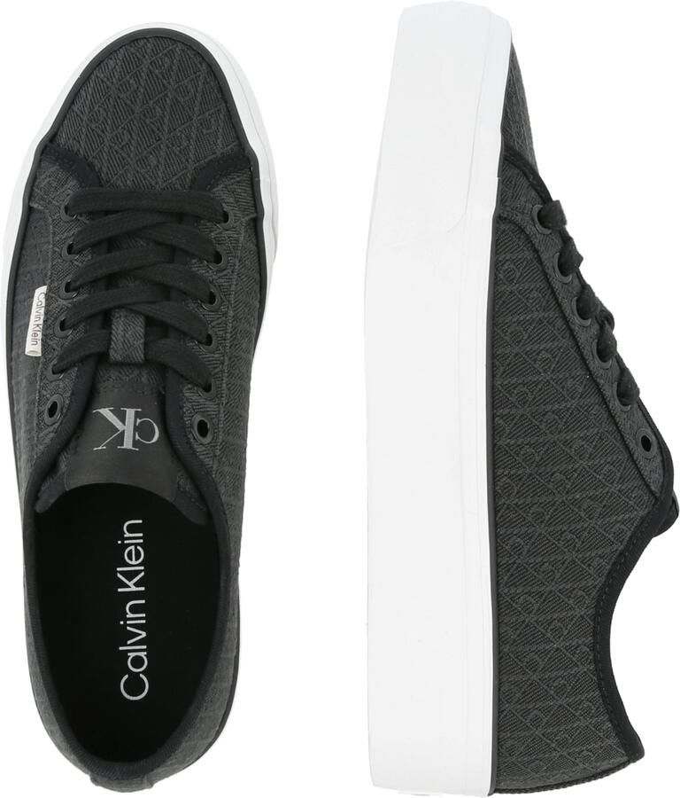 Calvin Klein Sneakers laag grijs zwart - Foto 2