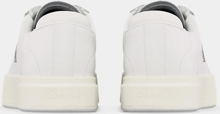 Calvin Klein Sneakers laag grijs zwart wit - Foto 4