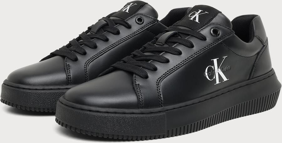 Calvin Klein Sneakers laag grijs zwart wit - Foto 5