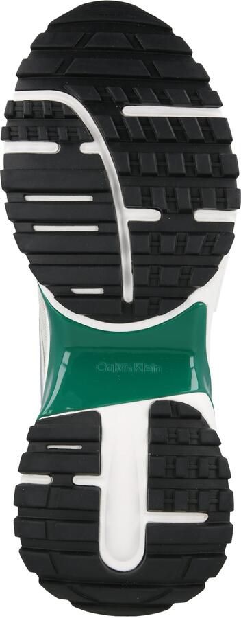 Calvin Klein Sneakers laag 'HIKE RUNNER' grasgroen zwart zilver wit - Foto 3