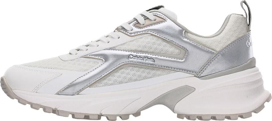 Calvin Klein Sneakers laag 'Hike Runner Metallic' zilver wit - Foto 2